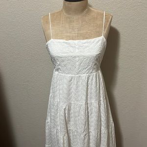 Line and dot sundress